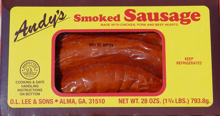 Andy's Smoked Sausage 1.75 #