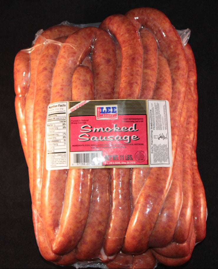 00211 - Lee SC Smoked Sausage 11#