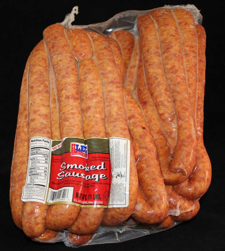 00213 - Lee HC Smoked Sausage 11#