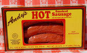 Andy's Smoked Hot Sausage 1.75#
