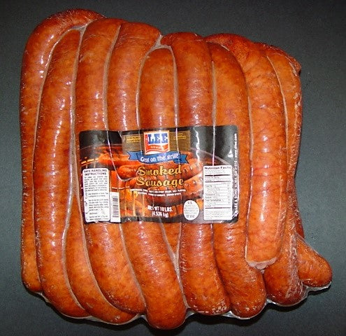 00297 - Lee HC Smoked Sausage 10#