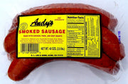 Andy's Smoked Sausage 2.5#