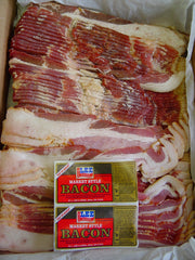 00710 - Lee Smoked Derind Bacon 30# Bulk