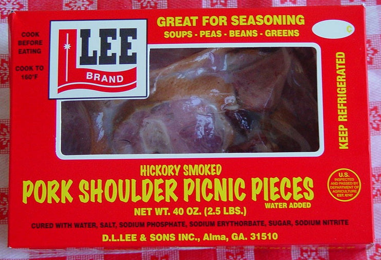 00800 - Lee Smoked Picnic Ends & Pieces 8/2.5#