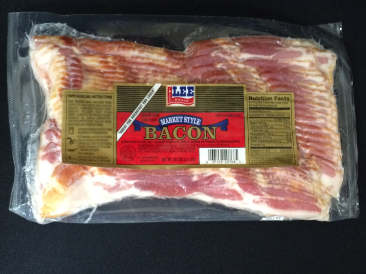 00873 - Lee Rind-On Market Style Smoked Bacon 12/2.5#