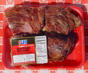 00975 - Lee Tray Pack Smoked Pork Neckbones (CW- Avg. Case WT 15#)